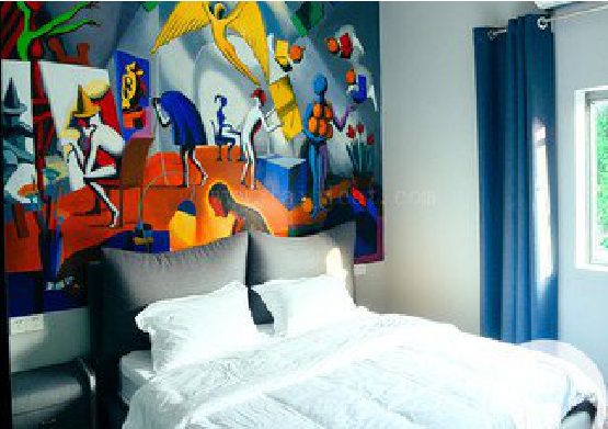 涟源对于酒店的墙体彩绘而言更注重哪些方面？