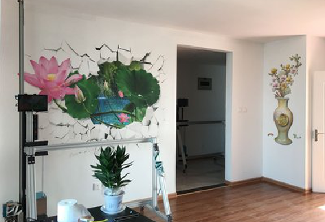 涟源墙体彩绘相比墙纸的优势。